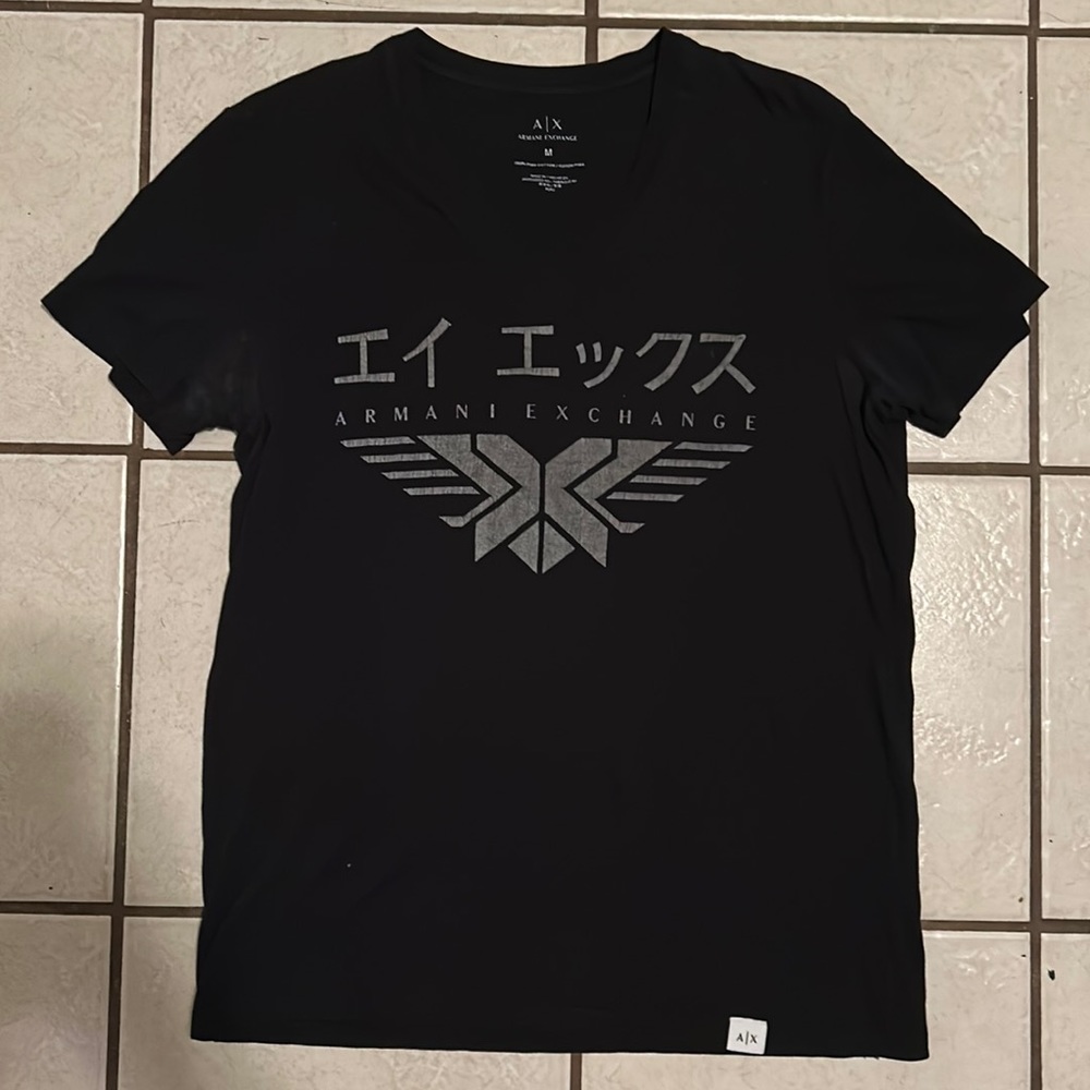 Black AX Tee